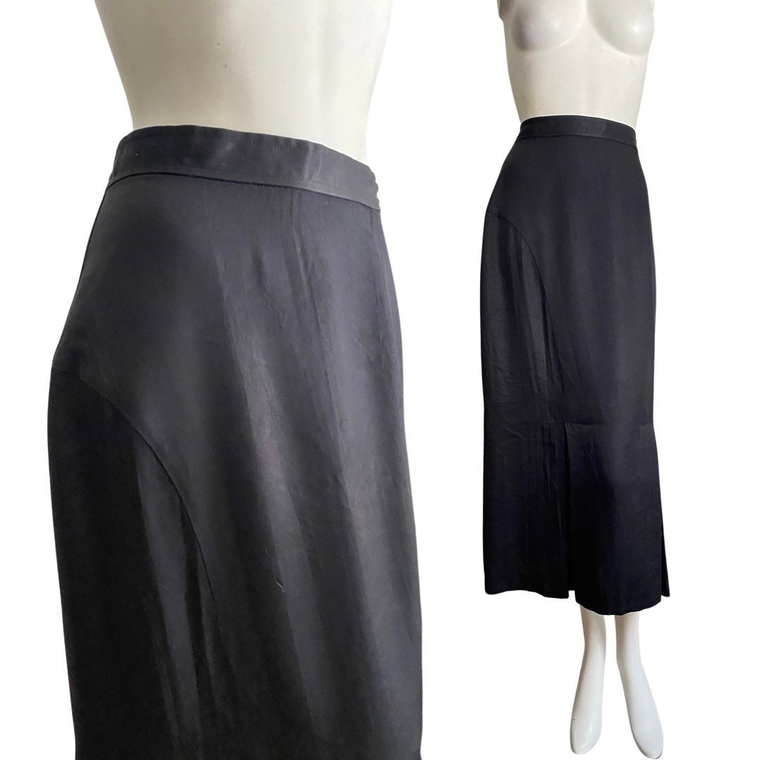 Rare 1980s COMME Des GARÇONS Pleated Pencil Skirt 80s CDG M - Etsy