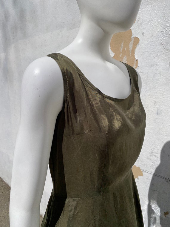 Vintage Early 1990s COMME des GARÇONS Cupro Slip … - image 3