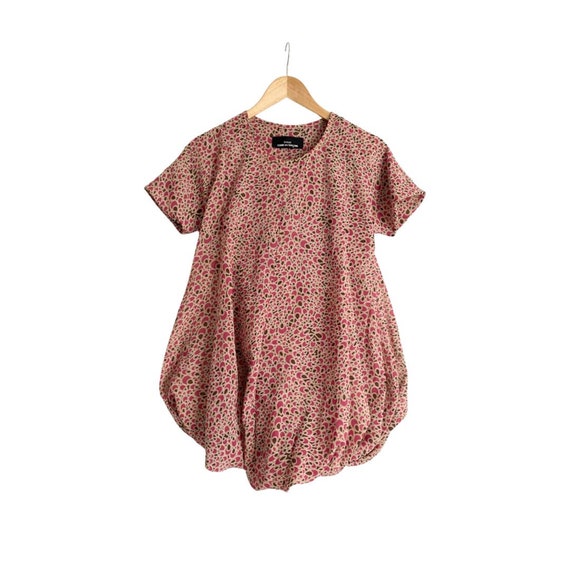 Vintage 1996 Tricot COMME Des GARÇONS Bubble Double Layer Tunic M 