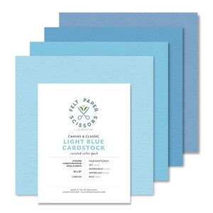 Lia Griffith Cardstock Light Blue Pack 