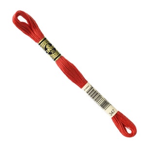 DMC Embroidery Floss - Very Dark Salmon 347