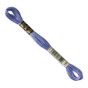 DMC Embroidery Floss - Medium Light Blue Violet 156