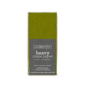 Lia Griffith Crepe Paper Heavy - Juniper