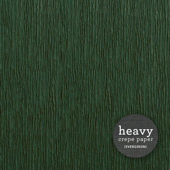 Lia Griffith Crepe Paper Heavy - Evergreen