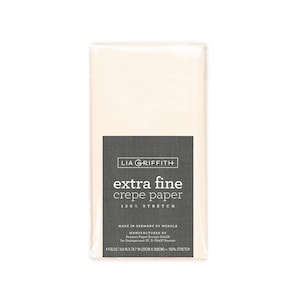 Lia Griffith Crepe Paper Extra Fine - Vanilla