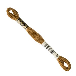 DMC Embroidery Floss - Very Dark Yellow Beige 167