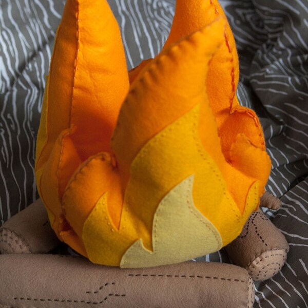 DIY Felt Campfire