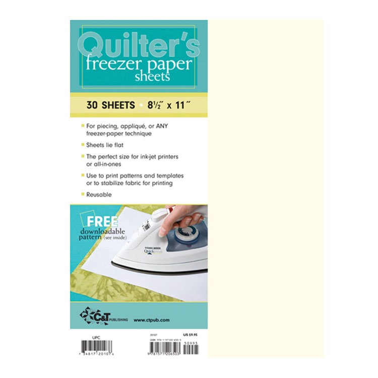 Reynolds Freezer Paper for Sewing, Appliqué, Quilting and Crafting Drawer  Liner Plastic Coated Cut Lengths & Roll Options 