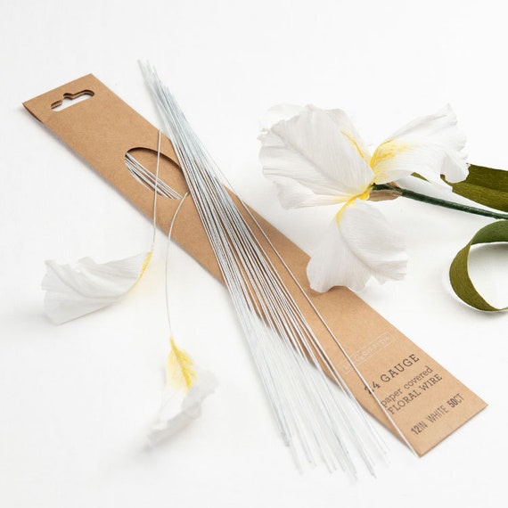 Lia Griffith 18 Gauge Floral Wire - Green - Felt Paper Scissors