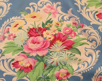 Jennifer Paganelli Floral Nicole Fabric Mod Girls 1/2 yard Sis Boom Free Spirit Scroll sold by