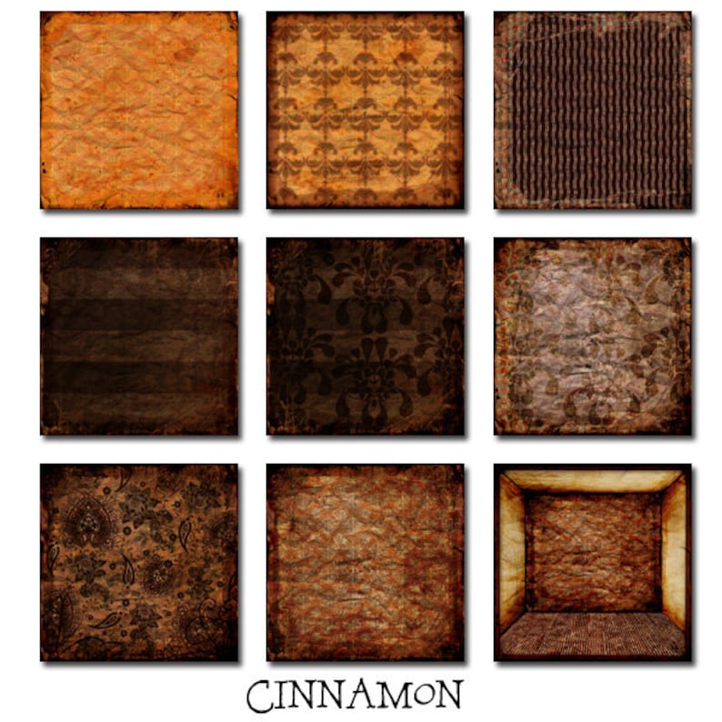 Download Clip Art Art Collectibles Vintage Grunge Scrapbooking Collage Original Mixed Media Digital Papers Printable Art Cinnamon Journal Fantasy Xquizart