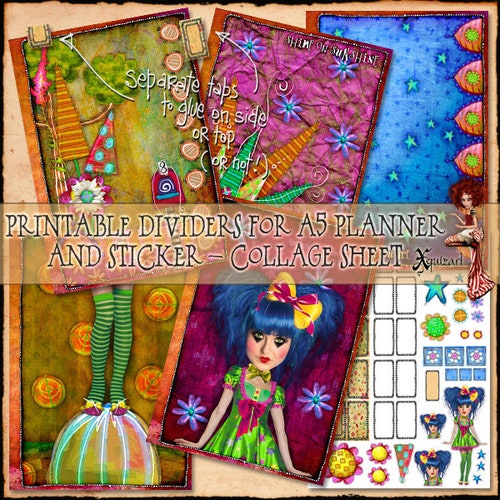 A5 Planner Insert 20 Printable Filofax Mulberry Kikki K Etsy