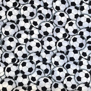 Packed Soccer Balls - Soccer Ball Fabric - Sports Fabric - SPORT-31