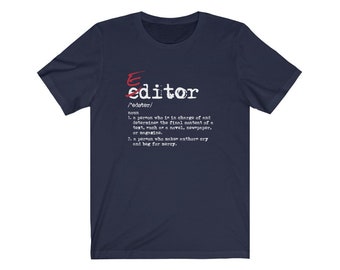 Editor Shirt | Newspaper Editor | Editor Gift | Funny Editor | Editor T Shirt | Editor Tee Shirt | Editor T-Shirt