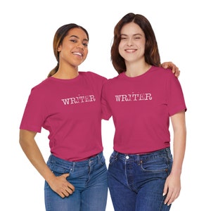 Writer Tee Shirt | Writer T Shirt | Writer T-Shirt | Writer Shirt
