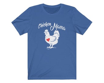 Chicken Mama T-Shirt | Chicken Tee Shirt | Farm | Chicken Lover | Crazy Chicken Lady | Farm Girl Tees | Chicken Tees For Women