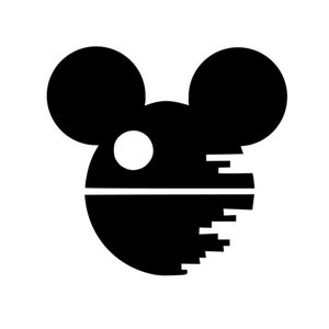 Death Star Mickey Disney Magic Band Decal | Disney Decal | Disney Mickey Death Star | Disney Magic Band Mickey Death Star Vinyl Decal