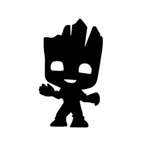 Baby Groot Decal | Groot Comic Decal | Guardians of the Galaxy Decal | Baby Groot Car Vinyl Decal | I Am Groot | Baby Groot Comic Car Decal