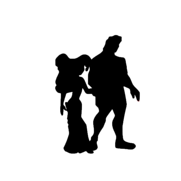 Disney Megara and Hercules Decal | Hercules Decal | Disney Meg and Hercules Couple | Disney Megara and Hercules Decal | Disney Couples Decal