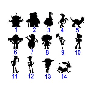 Toy Story Group Disney Magic Band Decal | Disney Decal | Disney Toy Story Sticker | Toy Story Magic Band Vinyl | Buzz Decal | Toy Story