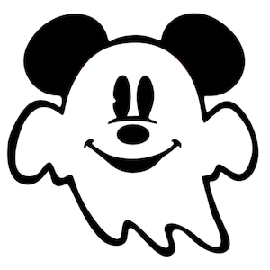 Mickey Mouse Halloween Ghost Decal | Disney Decal | Disney Mickey Mouse Ghost | Holiday Mickey Mouse Decal | Halloween Ghost | Mickey Mouse
