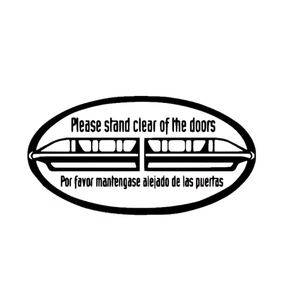 Please Stand Clear of the Doors Etsy