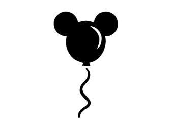 Mickey Balloon Decal | Disney Mickey Decal | Disney Mickey Mouse Sticker | Disney Mickey Mouse Balloon Decal | Disney Mickey Balloon Decals