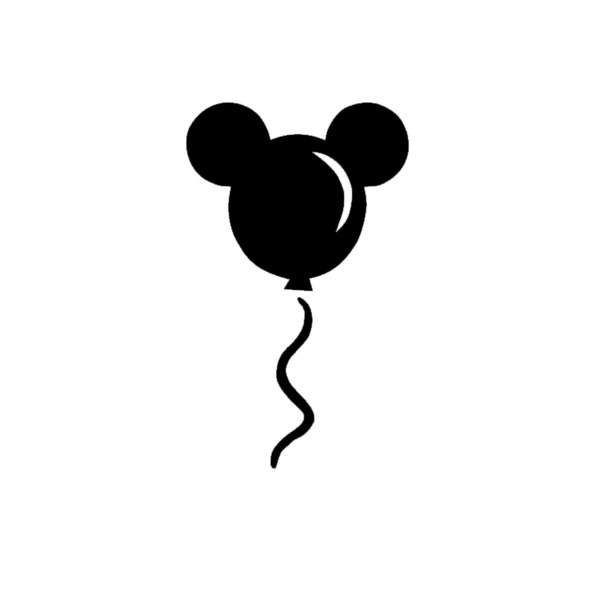 Mickey Balloon Decal | Disney Mickey Decal | Disney Mickey Mouse Sticker | Disney Mickey Mouse Balloon Decal | Disney Mickey Balloon Decals