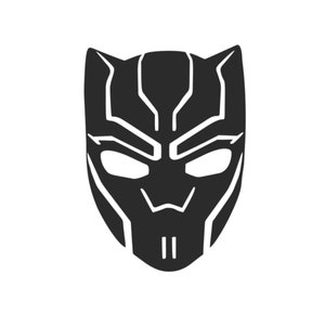 Black Panther Mask Disney Magic Band Decal | Disney Decal | Disney Black Panther Sticker | Disney Magic Band Vinyl Decal | Black Panther