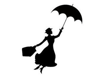 Mary Poppins Disney Decal | Disney Decal | Disney Mary Poppins Sticker | Disney  Mary Poppins Vinyl Decal  Disney Mary Poppins Sticker