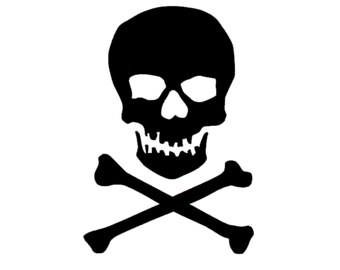 skull and crossbones etsy