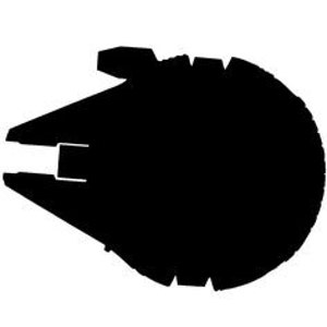 Millennium Falcon Disney Magic Band Decal | Disney Decal | Disney Millennium Falcon Sticker | Disney Magic Band Millennium Falcon Decal