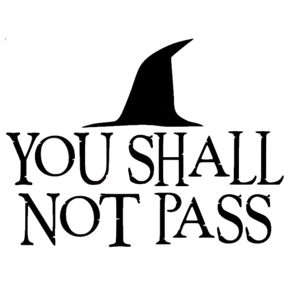 Gandalf Quote Etsy
