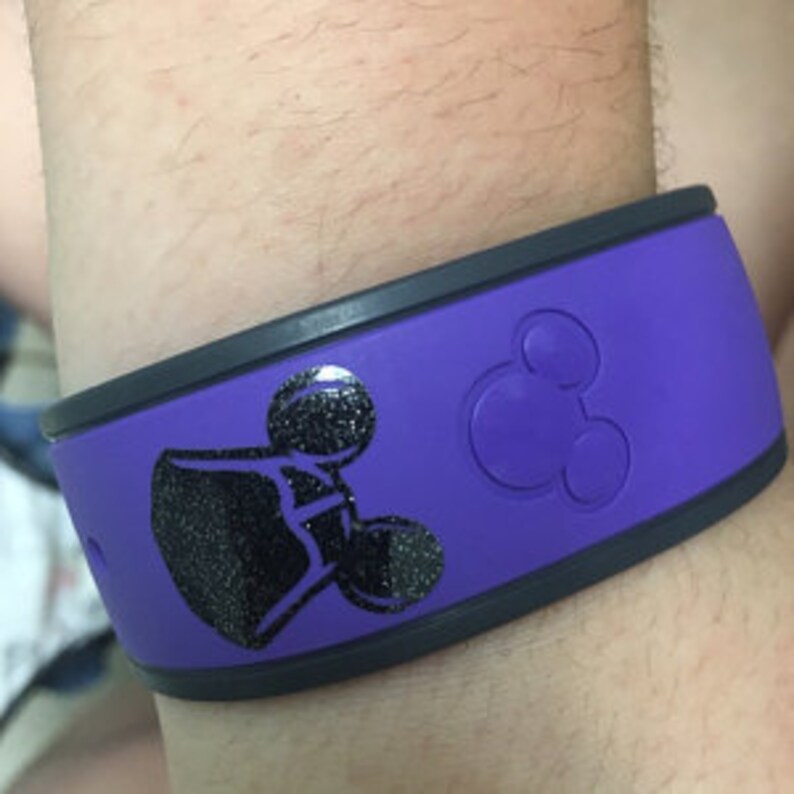Darth Mickey Disney Magic Band Decal Disney Darth Mickey Etsy