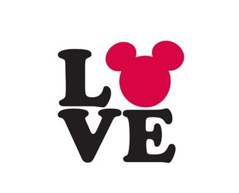 Disney Love Magic Band Decal Disney Love Decal Disney - Etsy