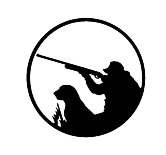 Duck Hunting Silhouette Decals