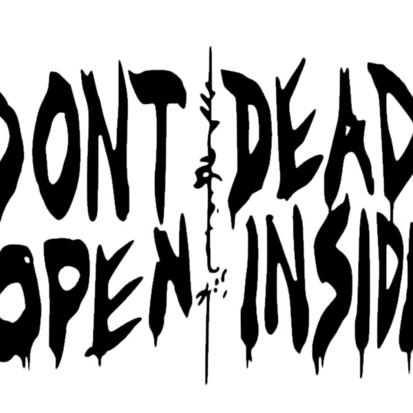 Don't Open Dead Inside Decal | Walking Dead Decal | Walking Dead Sticker | Walking Dead Decal | Rick Grimes Decal | Don't Open Dead Inside