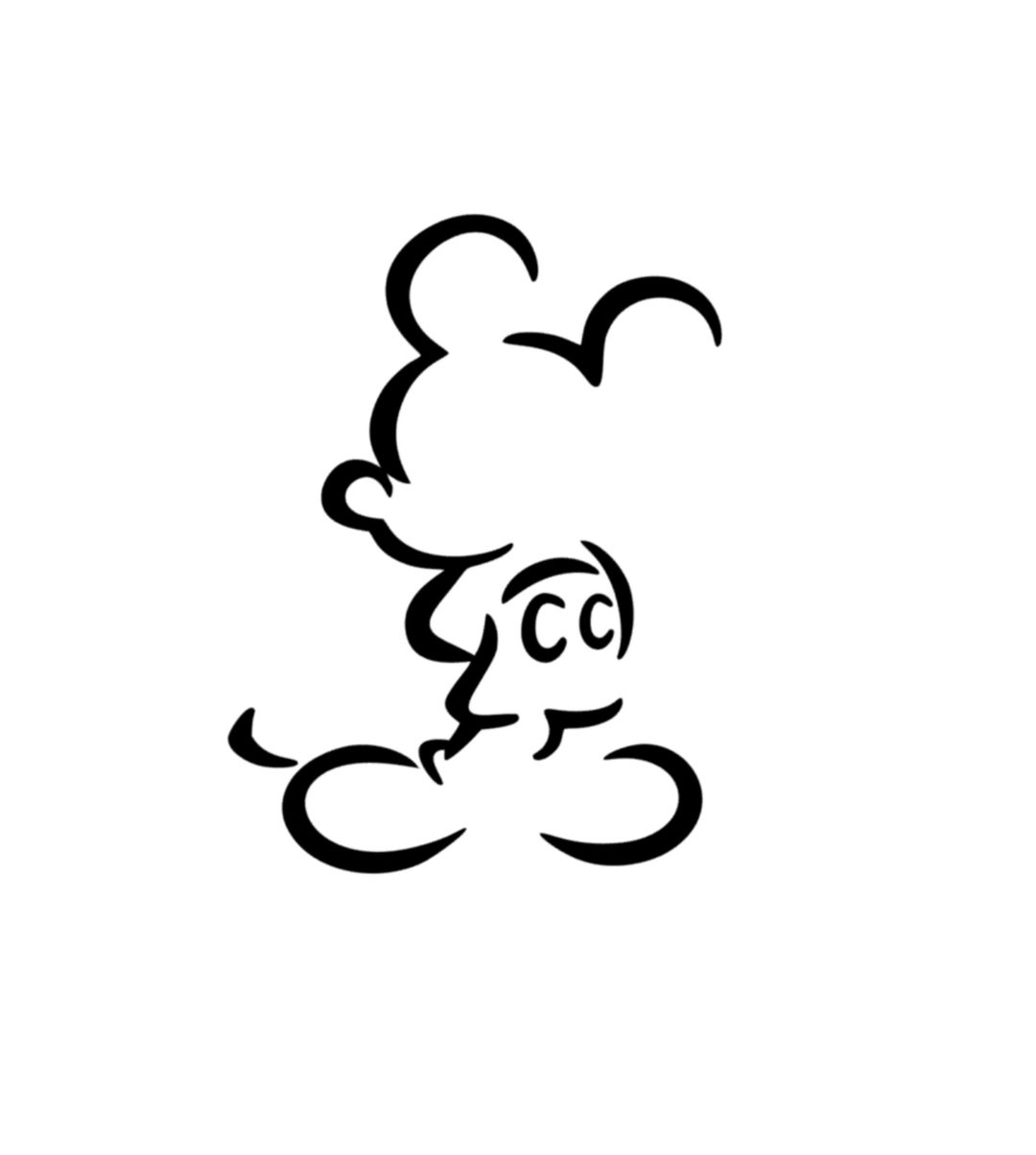 Mickey Mouse Decal Disney Mickey Decal Disney Mickey Mouse Sticker