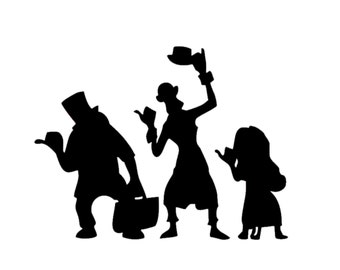 Hitchhiking Ghosts Magic Band Decal | Hitchhiking Ghosts Decal | Disney Magic Band | Hitchhiking Ghosts Decal | Haunted Mansion Vinyl Decal