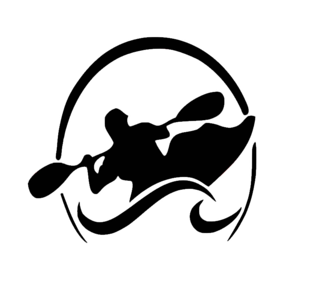 Kayak Decal Kayak Outdoors Decal Decal River Kayak Car Vinyl Decal