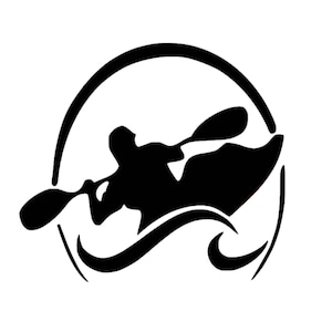 Kayak Decal | Kayak Outdoors Decal | Decal | River Kayak Car Vinyl Decal | Outdoors | Kayak Life Decal | Kayak Sticker | Kayak Life | Paddle