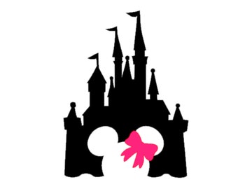 Minnie Disney Castle Disney Magic Band Decal | Disney Decal | Disney Castle Sticker | Disney Magic Band Castle Vinyl Decal | Disney Decals