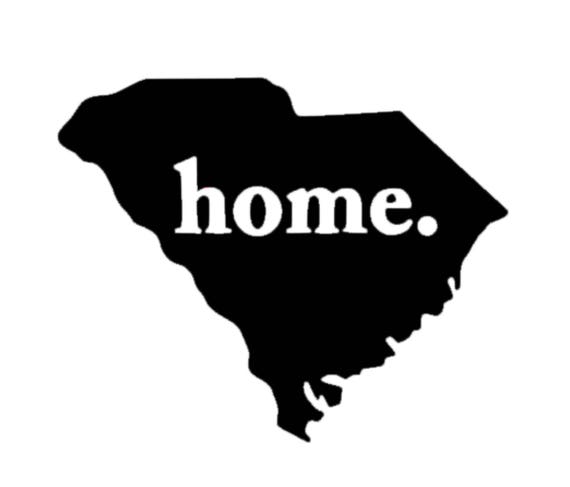 South Carolina State Decal Home Decal South Carolina | Etsy
