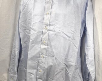 Vintage Deadstock BILL BLASS Men's Long Sleeve Dress Shirt 16 34 NOS