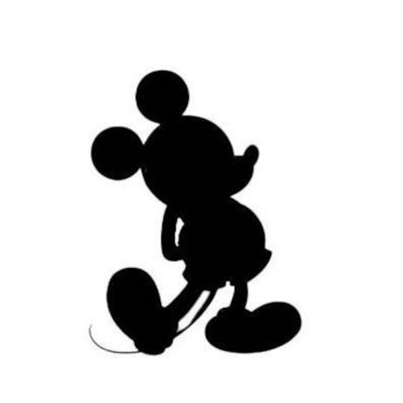 Mickey Mouse Decal Disney Mickey Decal Disney Mickey Mouse Etsy