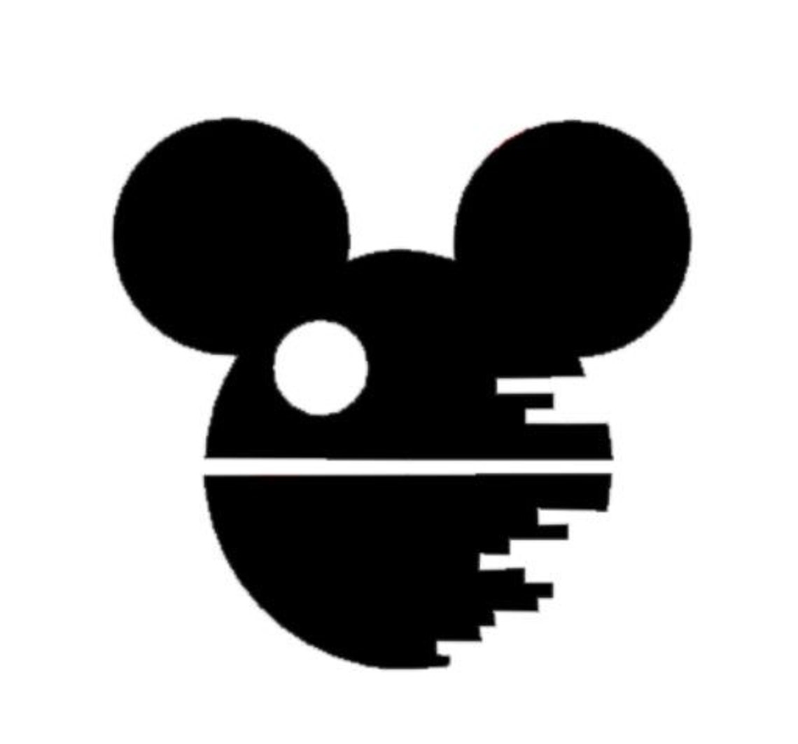 Death Star Mickey Disney Magic Band Decal Disney Decal Etsy