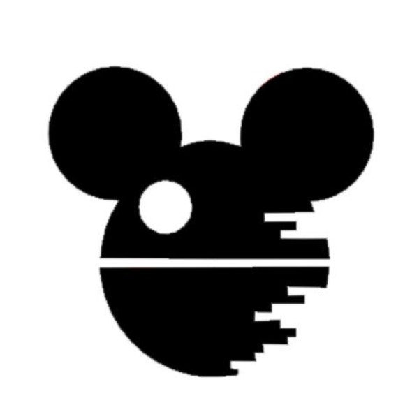 Death Star Mickey Disney Magic Band Decal | Disney Decal | Disney Mickey Death Star | Disney Magic Band Mickey Death Star Vinyl Decal