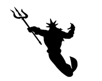 King Triton from Little Mermaid Disney Magic Band Vinyl Decal Sticker Ariel