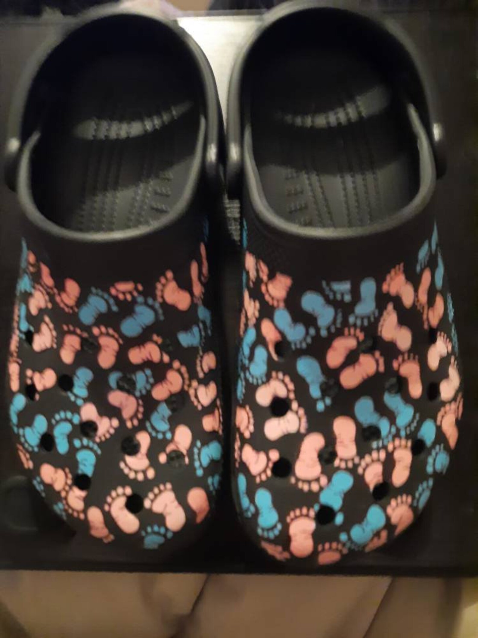 Your photo hand painted on crocs or clogs. Etsy