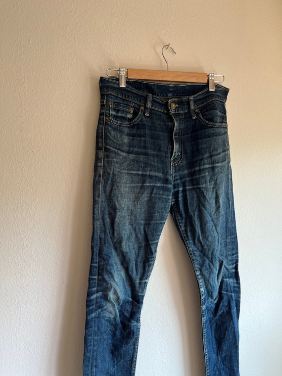 Levi's 510 Skinny Jeans, Distressed Denim, 30" Wa… - image 1